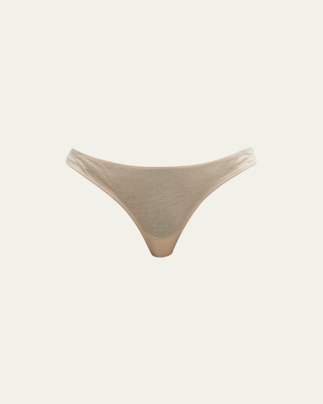 Organic Cotton Low-Rise Thong